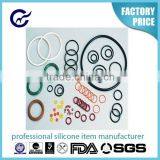 high quality factory price custom different silicone o ring rubber o ring