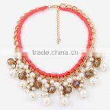 Top Quality Pearl Choker Collar Vintage Pendant Statement Necklace Women Necklaces & Pendants Fashion Necklaces for Women 2014 thumbnail-4