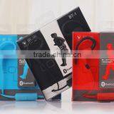 2015 Shenzhen Factory High Quality Wireless Bluetooth Stereo Headset Bt-1 for Fitness Center thumbnail-6
