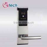 Stainless Steel Hotel m1 Card Key Lock With Imported PCB