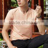 Summer Men V-neck T-shirts thumbnail-5