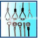 Aircraft Cable With Ball Thimbel /carabiner/eyelet thumbnail-3