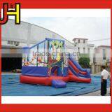 CE&SGS Certification 0.55MM PVC Tarpaulin Material Mickey Mouse Inflatable Slide Bouncer For Sale thumbnail-3