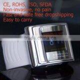 OEM Customized Free Shipping 650nm Wrist Laser Watch Modern Product Diabetic Watch Improving Blood Circulation thumbnail-1