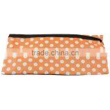 Shopping Bag Large Lightweight Shopping Trolley Foldable Wheel Folding Luggage Bag Cart Tote Green&Orange thumbnail-3