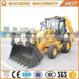 Low-emission FLB468 LOVOL 70KW 1.0CBM Side Shift Multifunctional Four Wheel Drive Compact Tractor Backhoe thumbnail-5