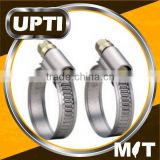 Taiwan Made High Quality DIY Clamps Stainless Steel Zebra Type Hose Clamp Zebra Pipe Clip - Germany Type Clamp