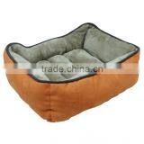 Wholesale Pet Products Low Price Soft Cozy Luxury Rectangle Dog Cat Bed thumbnail-6