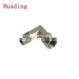 BSP,NPT,threaded Male &female ,,forged L-type Brass Connector,manifold Connectors thumbnail-1
