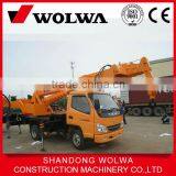 Factory 6 Ton Used Truck Crane With Boom Crane thumbnail-2
