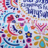 Diameter 57.09inches Printed Beach Towel Round Pad Mat Microfiber Fabric Breathable Mat For Beach Camping Outdoor Activities thumbnail-5