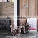Custom Sizes Anf Color Cheap Wholesale Eco-friendly Painted Finished Bulk Wire Mesh Basket thumbnail-3