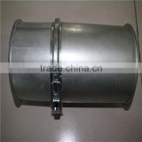 no standard metal pipe fitting for construction