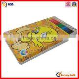 Factory Custom Rectangle Metal Pencil Box thumbnail-4