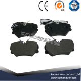 Car brake pads set with damper rubber