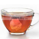 Silicone Spooky Skull Shaped Tea Infuser thumbnail-2