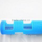 Eco-friendly Food Safe Letters Pattern Glass Bottle Whole Protection Silicone Sleeves thumbnail-6