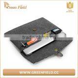 Beige Wool Felt Clutch Bag, Elegant Felt Clutch for Woman thumbnail-5