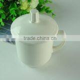 Porcelain Couples Pattern Tea Cup With Lid Stocklot thumbnail-1