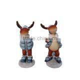 2014 New Handmade Resin Christmas Reindeers Gift for Sale thumbnail-3