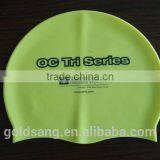 Simple Design Swimming Cap Fashion All-match Waterproof Tensile Silicone Swimming Cap thumbnail-2