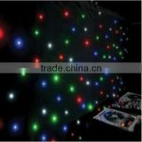 Portable flexible led star stage light white curtains for wedding