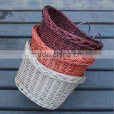 Wicker Dog Bike Basket thumbnail-1