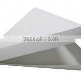 Printable Triangle White Corrugated Paper Pizza Box