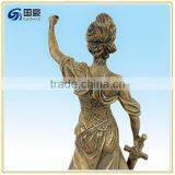 Symbol of Justice and Peace Statue Greek Goddess Themis Lady Figurine thumbnail-3