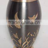 Bird Design Brass Decorative Fancy Urns thumbnail-1