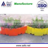 China ADLO manufacturer lldpe large size plastic rotomolded plant pot