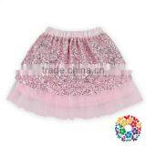 Latest Fashion Dresses Girls Glitter Sequin Tutu Toddler Pink Tutu Skirt for 2 Year Old Girl Dress thumbnail-1
