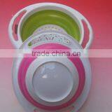 Silicone Washing Mesh Foldable Basket thumbnail-3