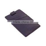 New Design Full Grain Leather Slim Pull Tab Leather Credit Card Holder With RFID Blocking thumbnail-5