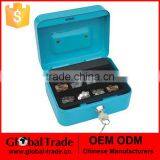 451507 Security Box Metal Safe Cash Storage Money Coins Lock Box thumbnail-1