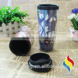 BPA Free Paper Insert Plastic Cup Custom Coffee Paper Cup thumbnail-1