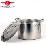 Hot Selling Eco-friendly 3pcs Stainless Steel Pot /Deep Soup Pot thumbnail-4