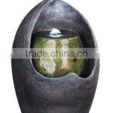 Abstract Tabletop Fountain With LED Light thumbnail-2