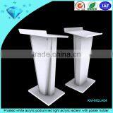 OEM LED Plexiglass Podium,Clear Acrylic Lecture,Perspex Podium thumbnail-6