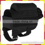 Adjustable Tactical Buttstock Shell Holder Cheek Rest Pouch Holder Pack With Ammo Carrier Case thumbnail-4