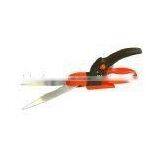 Swivel Stainless Steel Grass Shears - Wavy Blade thumbnail-1