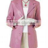 Ladies Leather Blazer thumbnail-1
