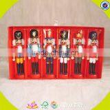 Wholesale Baby Wooden Colorful Custom Nutcracker, Popular Kids Wooden Nutcracker, Fashion Wooden Custom Nutcracker W02A006 thumbnail-2