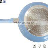 9pcs Cookware in Aluminum With White Ceramic Nonstick Coating thumbnail-5