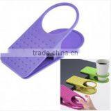 Creative Cup / Bottle Holder Clip Used for Desk or Table , Mixed Colors thumbnail-2