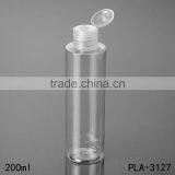 Best Sellers Hot Products 50ml Plastic Shampoo Bottle Flip Caps Clear Flat Shoulder Pet Shampoo Bottle Cosmetic Packaging thumbnail-6