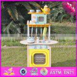 2016 New Design Preschool Home Play Toy Wooden Kids Wooden Kitchen Sets W10C246 thumbnail-2