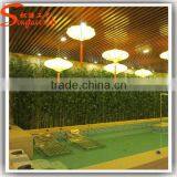 China Manufacturer Common Plastic Decorative Artificial Lucky Bamboo Fence for Sale thumbnail-5