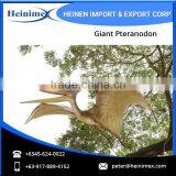 Flying Figure of Giant Pteranodon Dinosaur at Low Rate