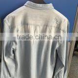 China Stock 100% Cotton Men Denim Shirt thumbnail-2